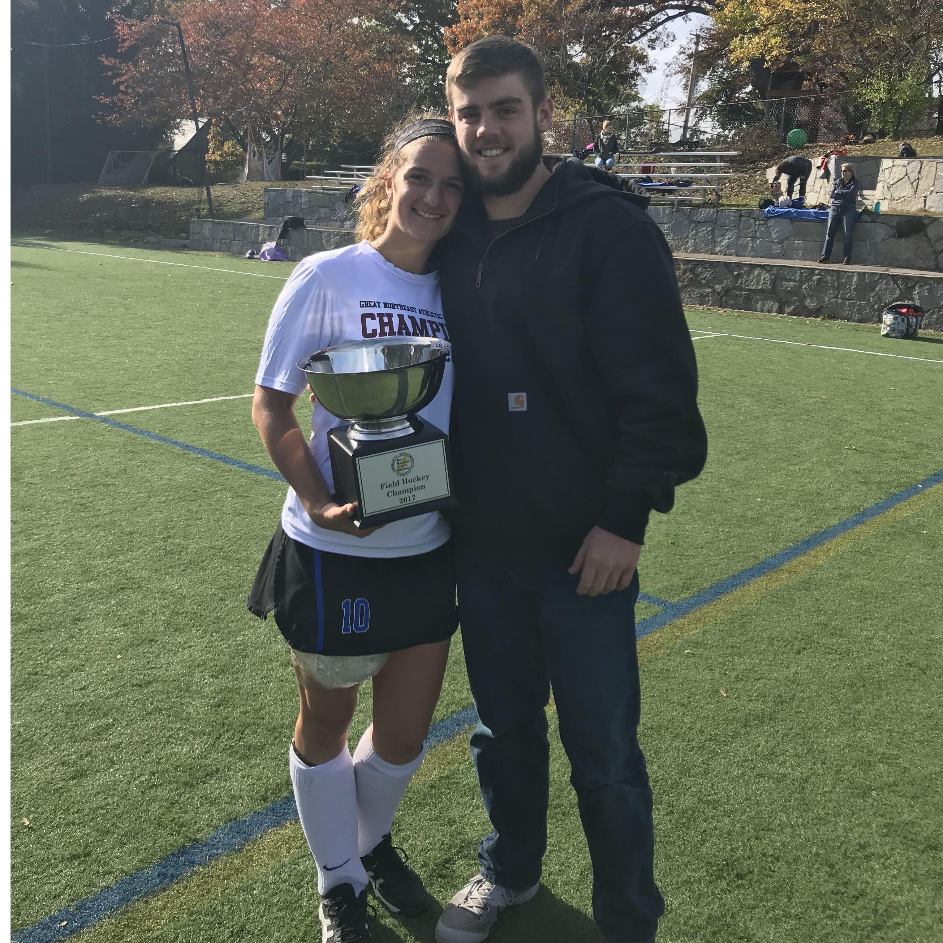 GNAC championship senior year
