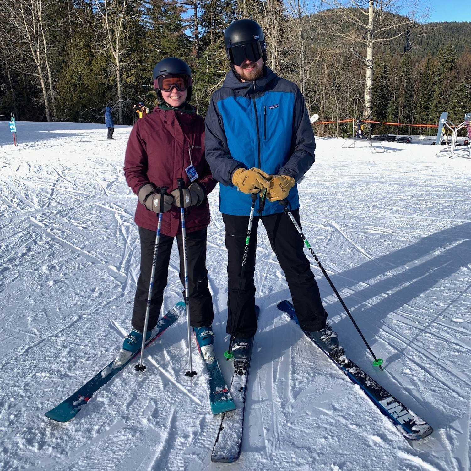 Skiing at 49 Degrees North