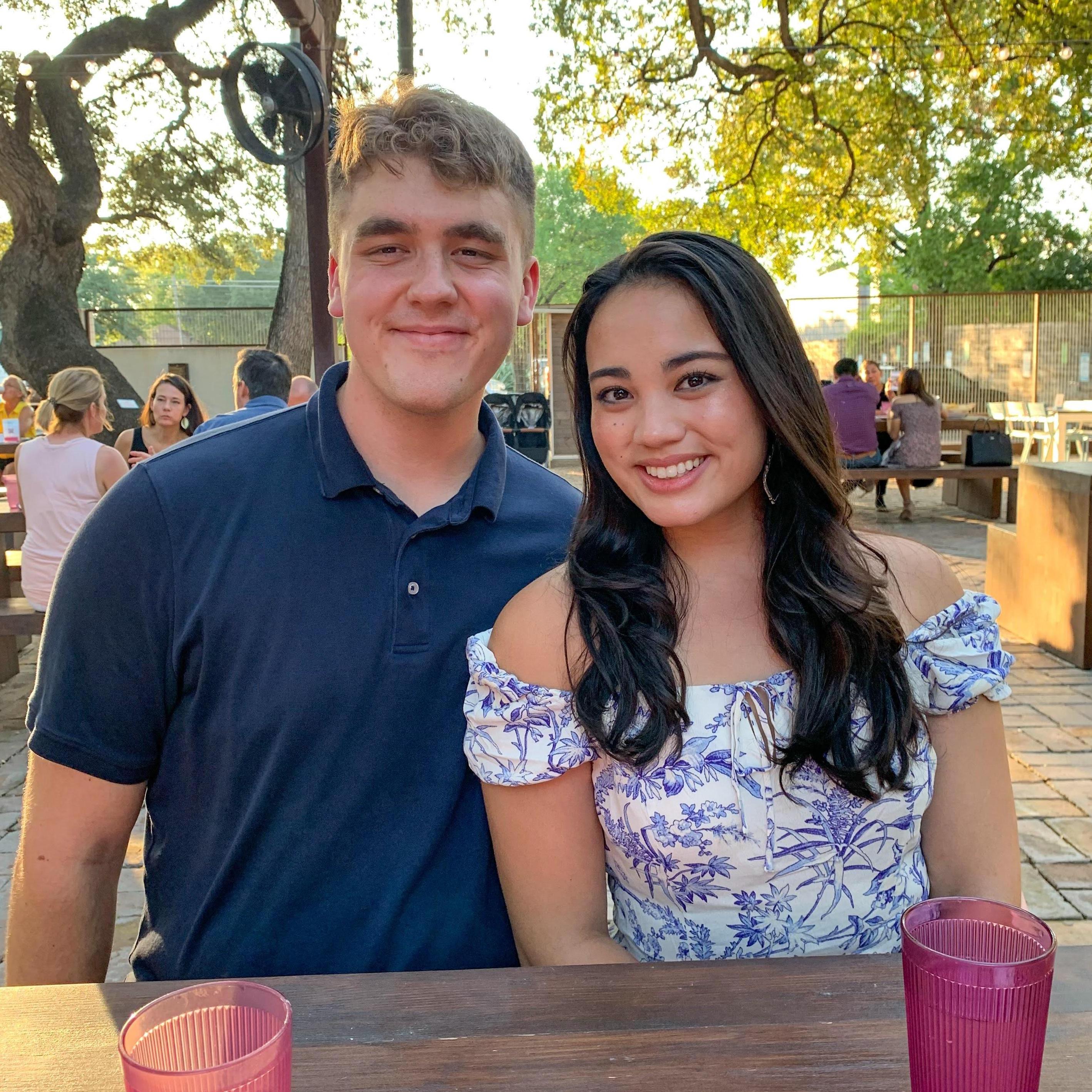 Chris visits Anna in Austin