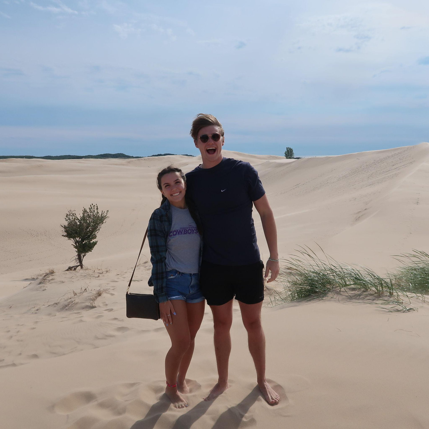 Delana's first time in Michigan