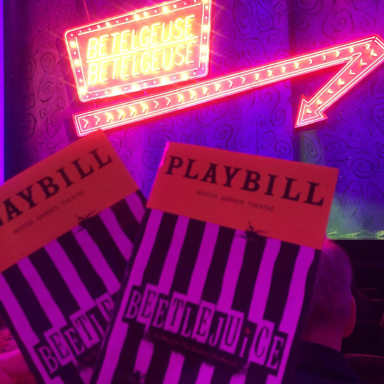 Our first Broadway show