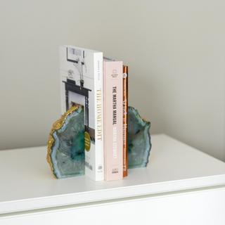 Agate Book Ends