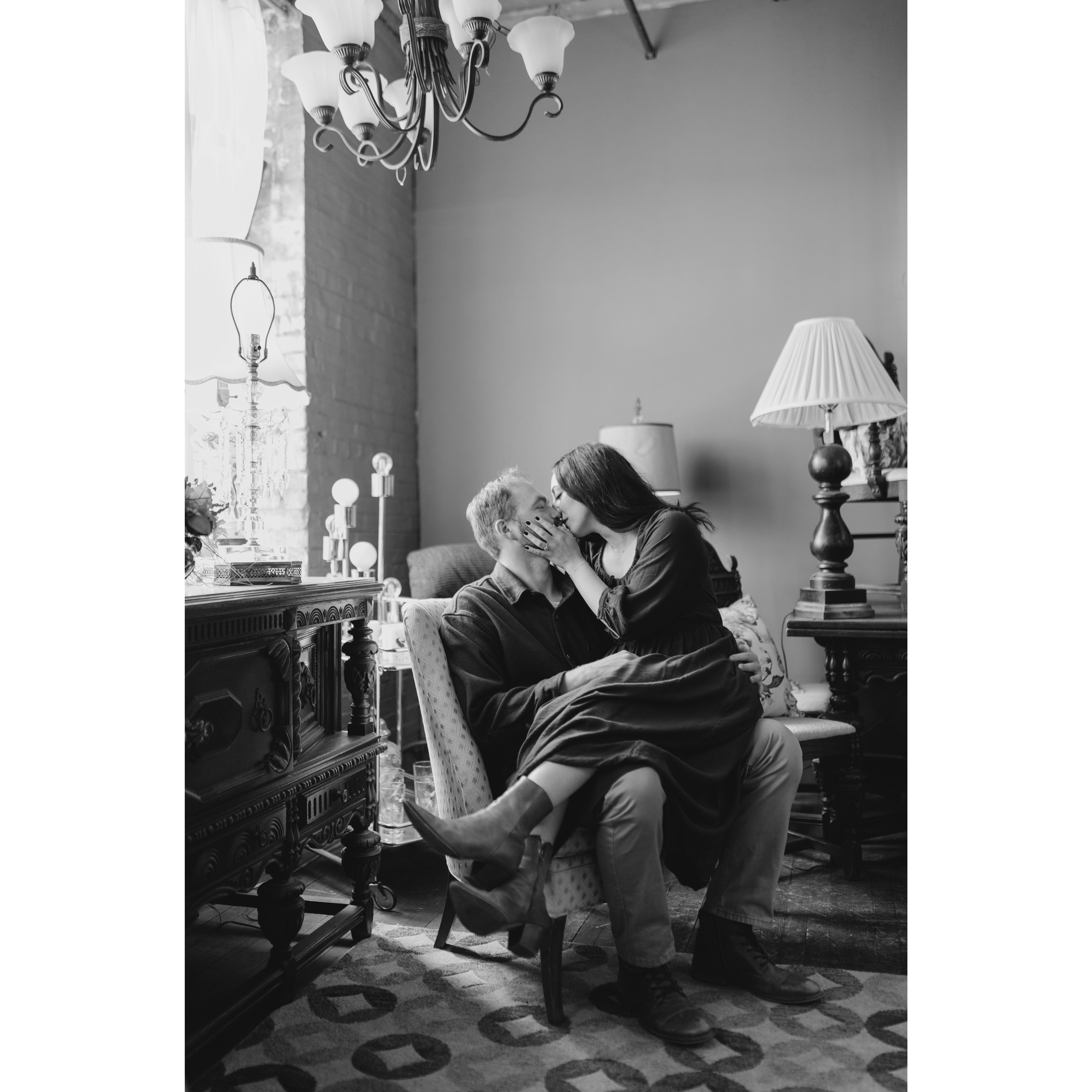 Engagement session.