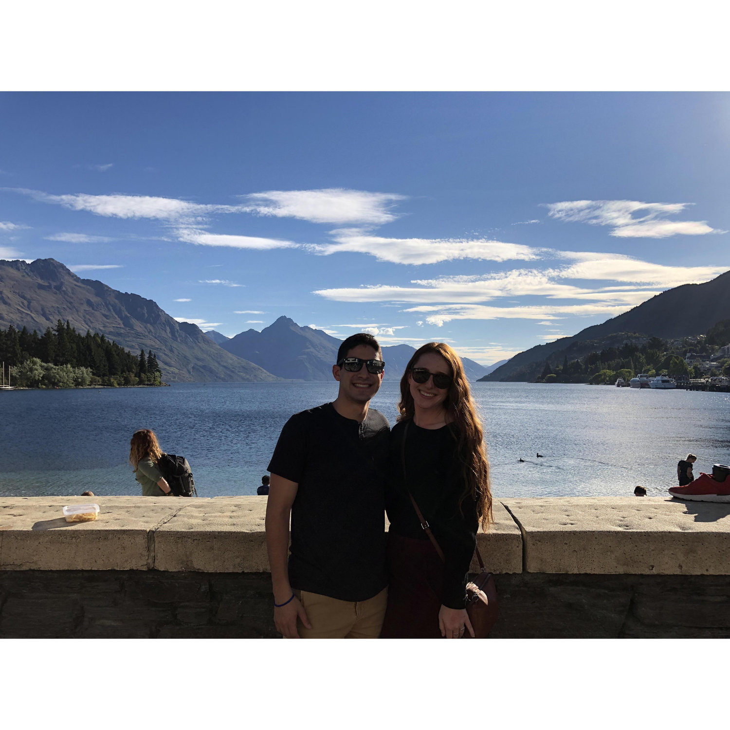 Our first big adventure together in Queenstown, New Zealand.