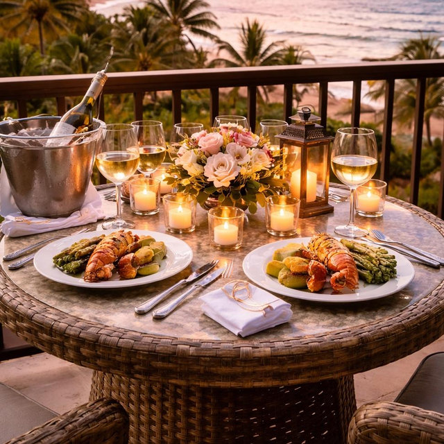 Honeymoon Dinner for Two