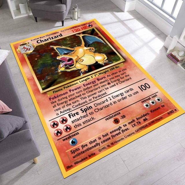 Game Card Rug, Game Rug, Anime Rug, Game Area Rug, Game Cards, Room Decor Mat Rug,Kids Room Rug,Playing Card Rug,Modern Rug,Fantastic Rug