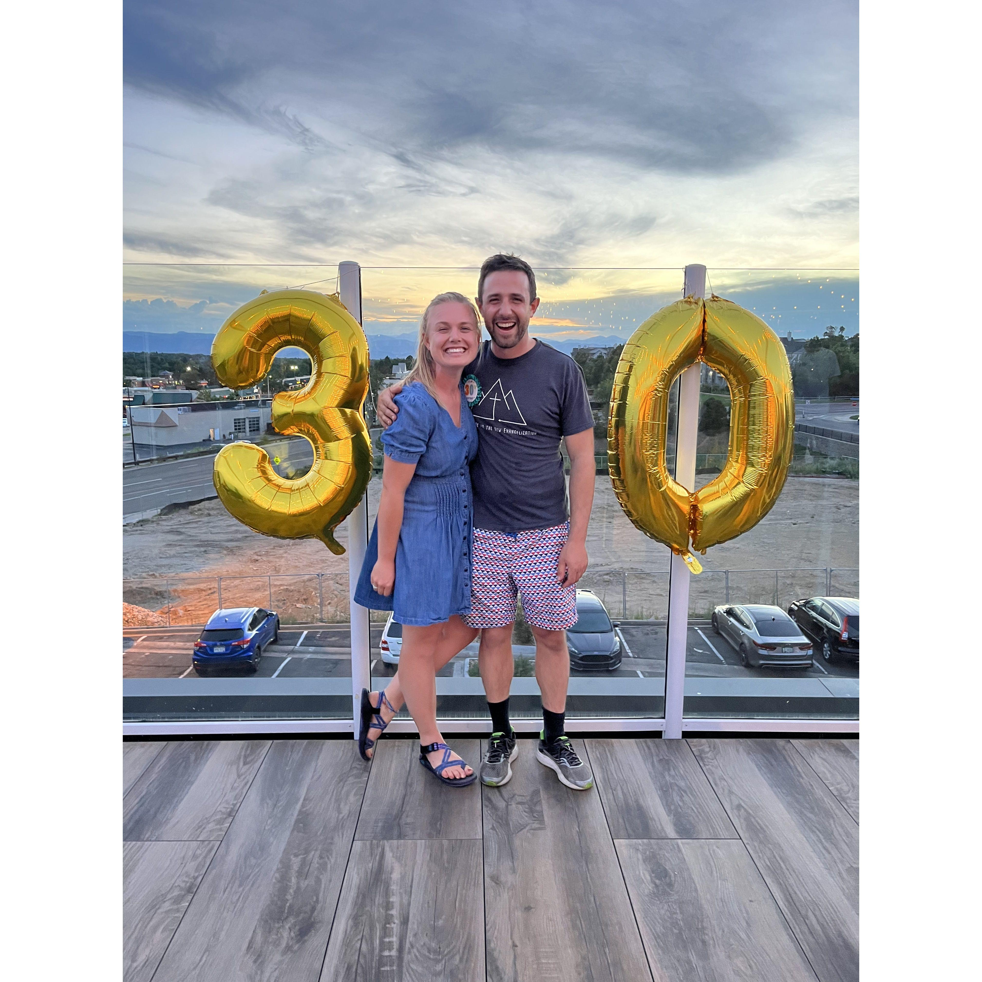 We knew 30 would be a good year!