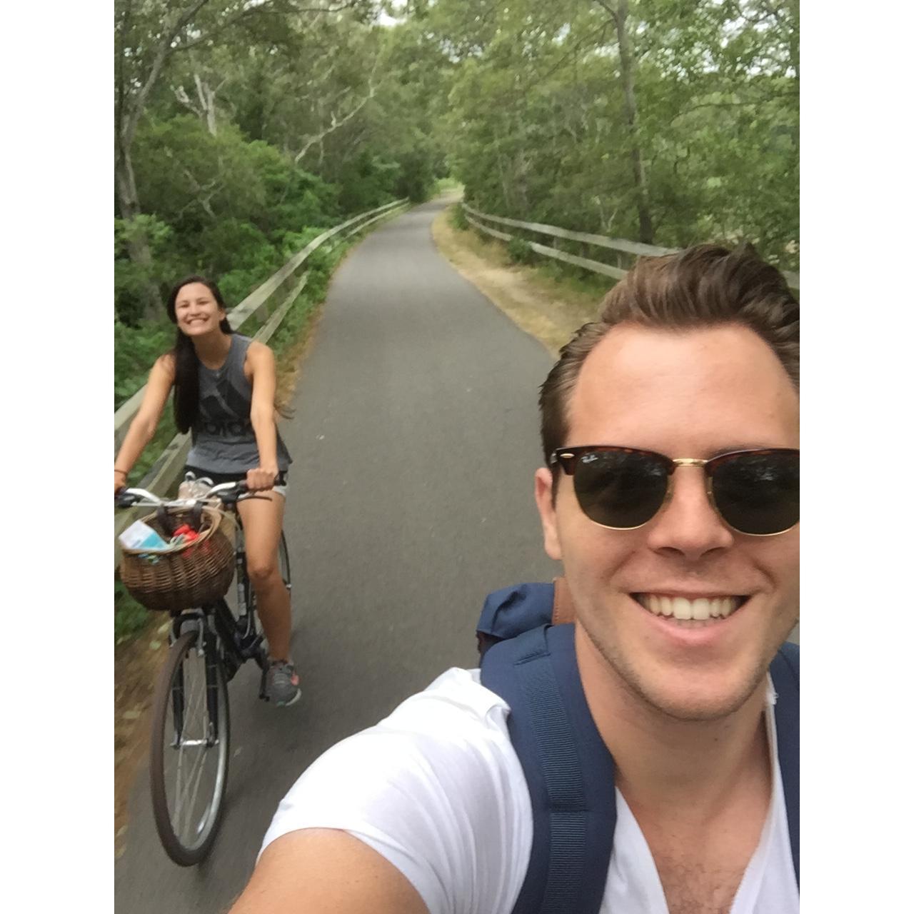 Bike ride in Cape Cod