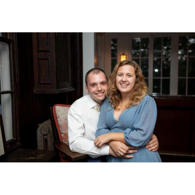 Ariana and Sean's first pictures together at Mike and Sue's wedding