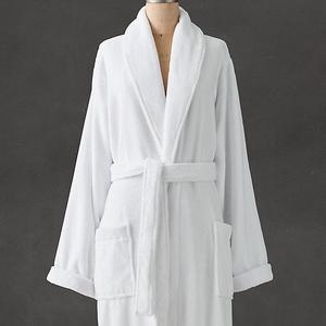 Luxury Plush Long Robe (White)