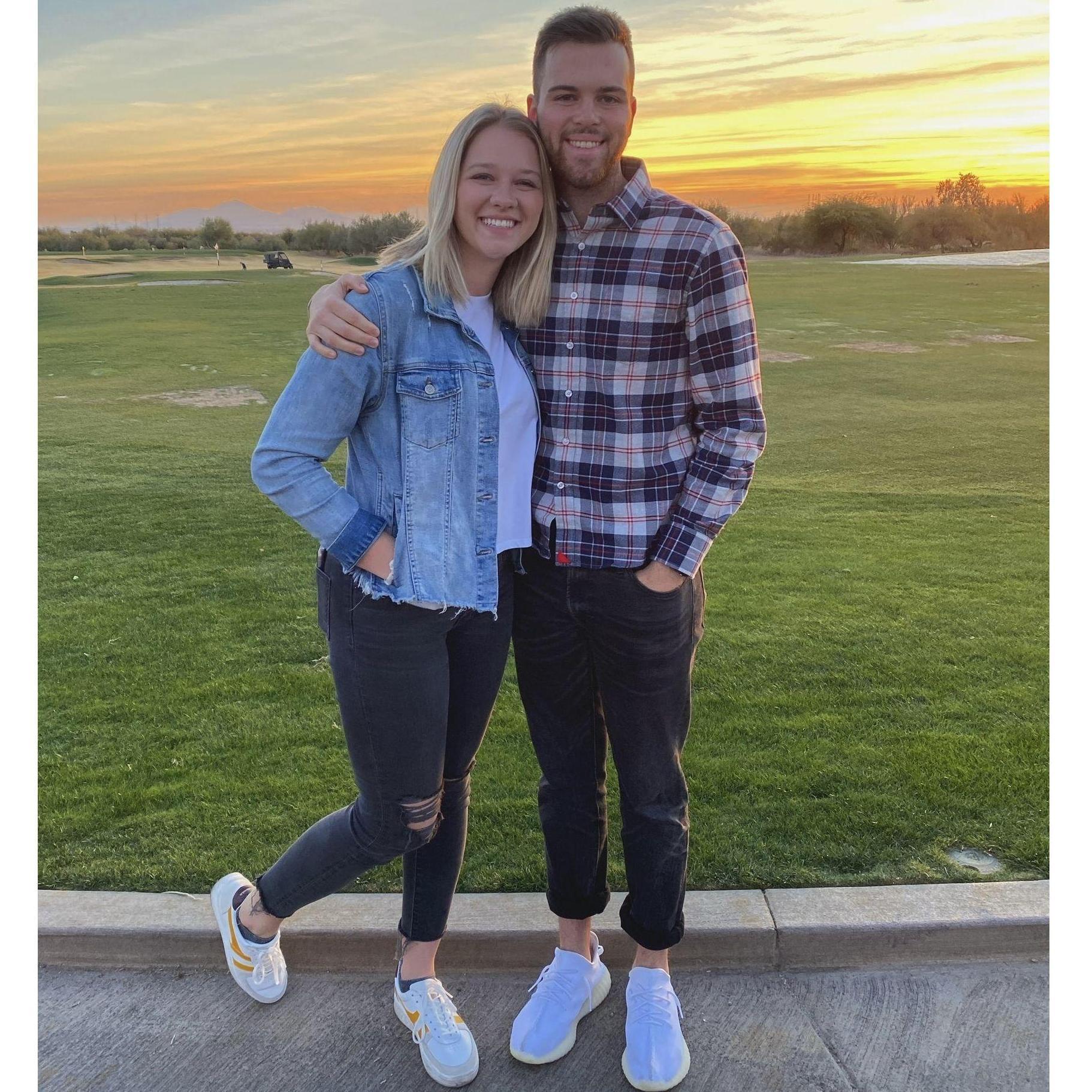 our first trip to arizona together