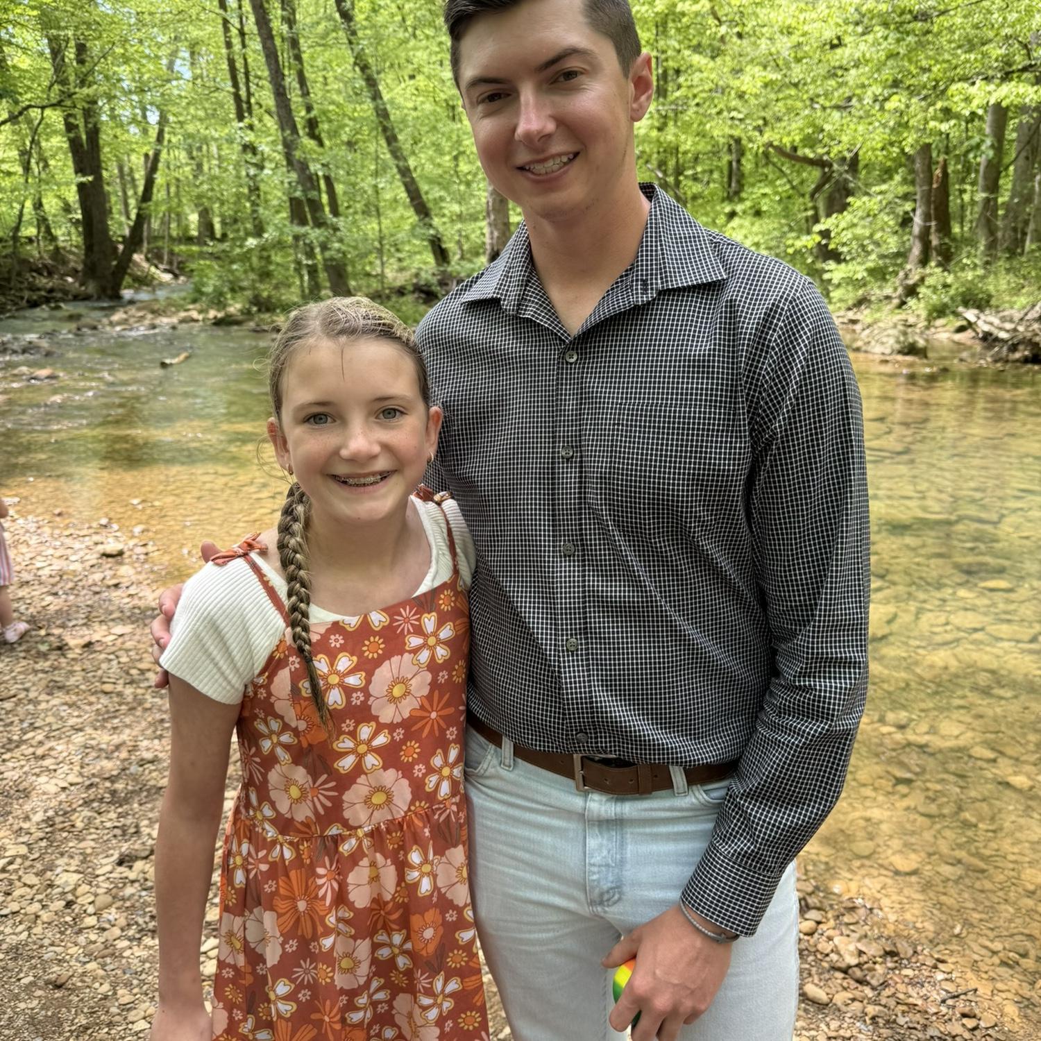 Jaycee was baptized!
