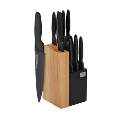 Chicago Cutlery ProHold 14-Piece Nonstick Knife Block Set