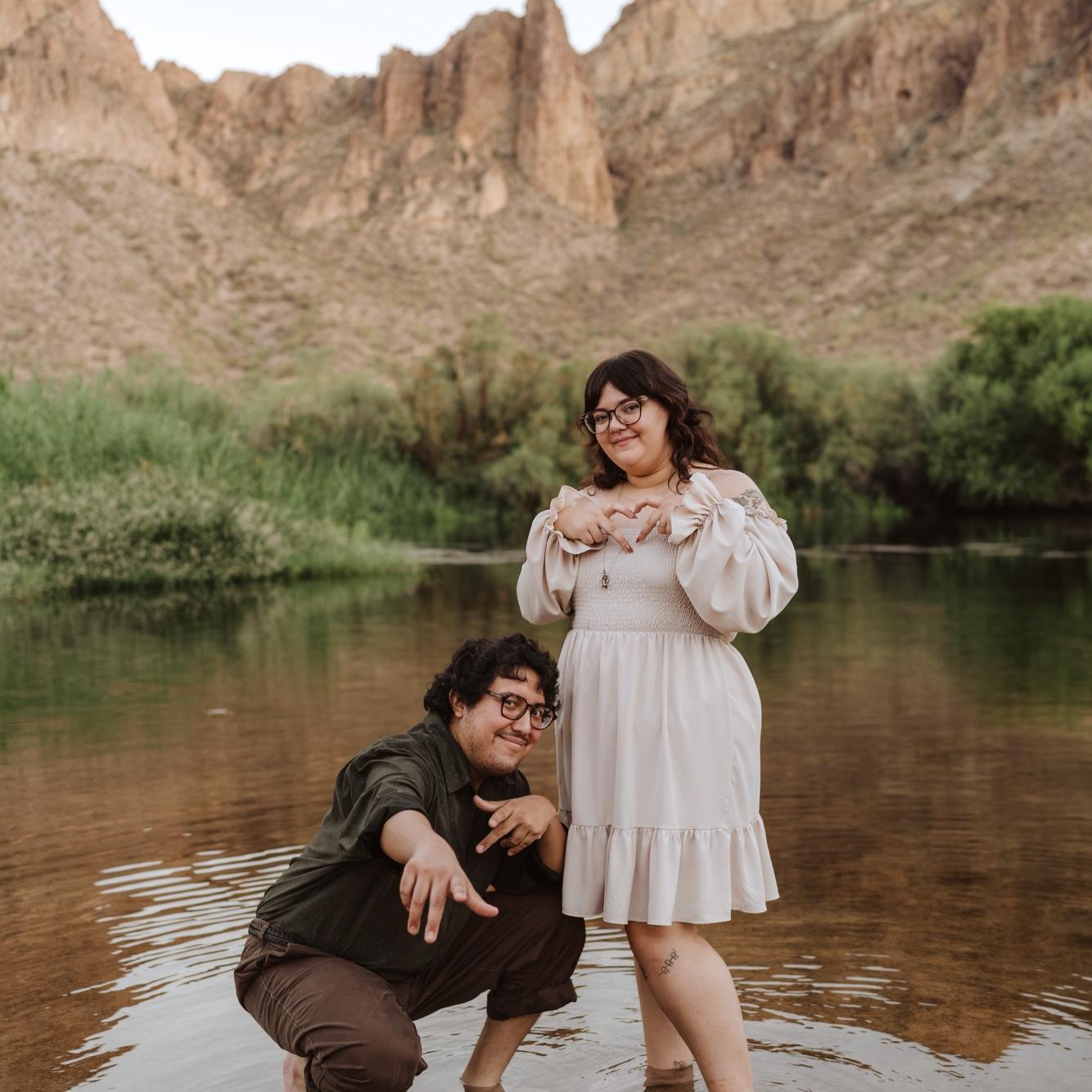 One of our favorite photos from the shoot!