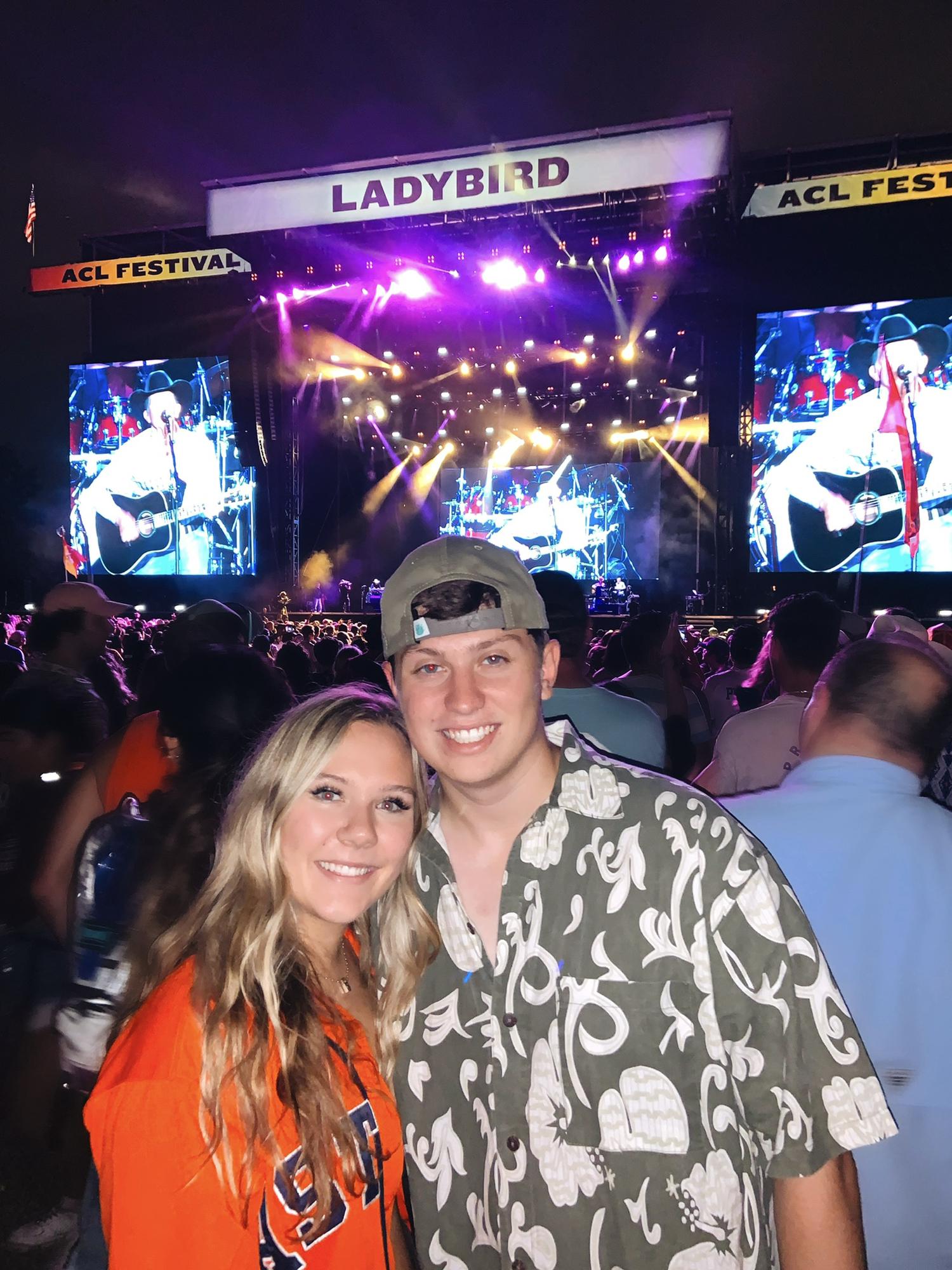 We managed to snag free tickets to see our favorite artist, George Strait, at Austin City Limits in 2021!