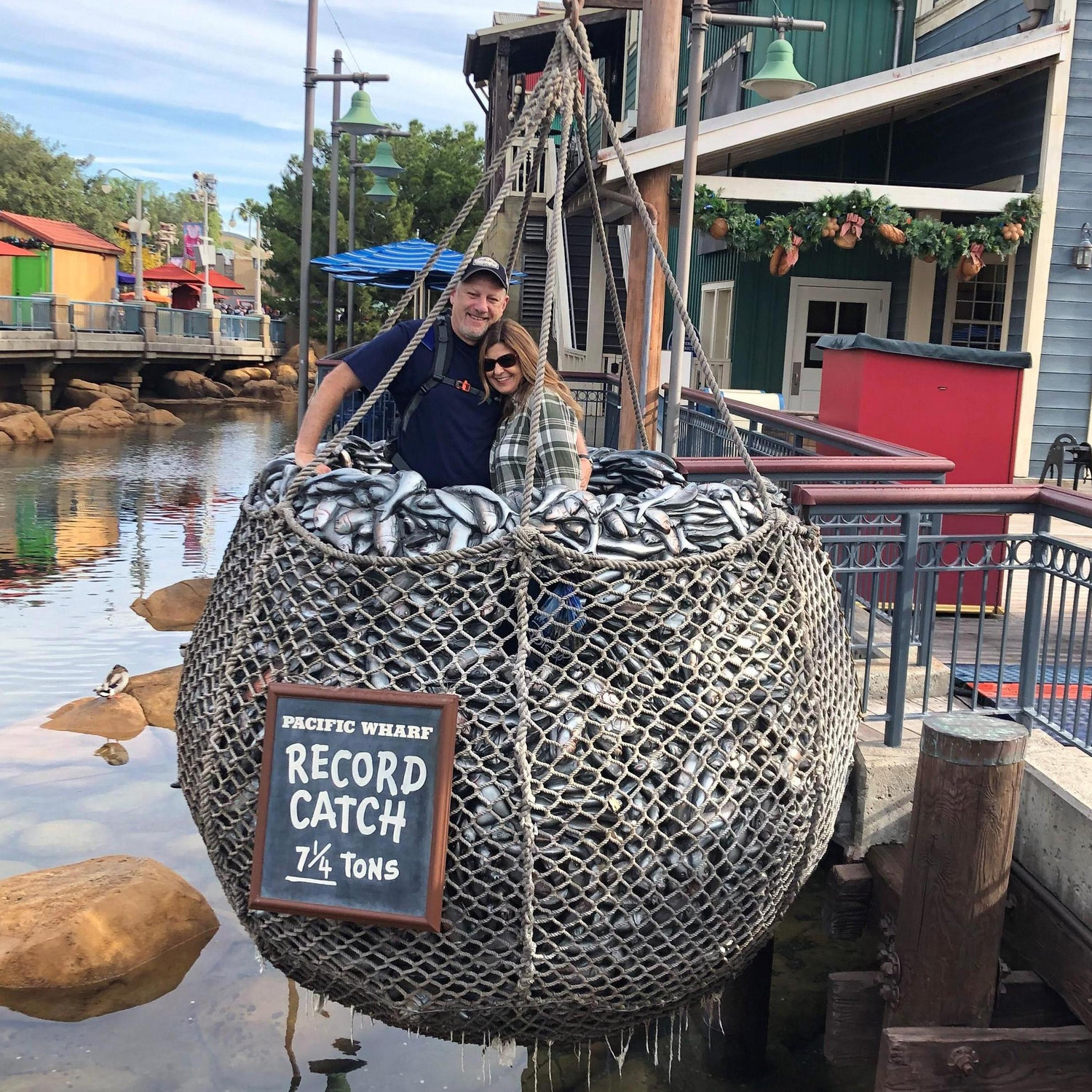 The best catch ever!  Disneyland