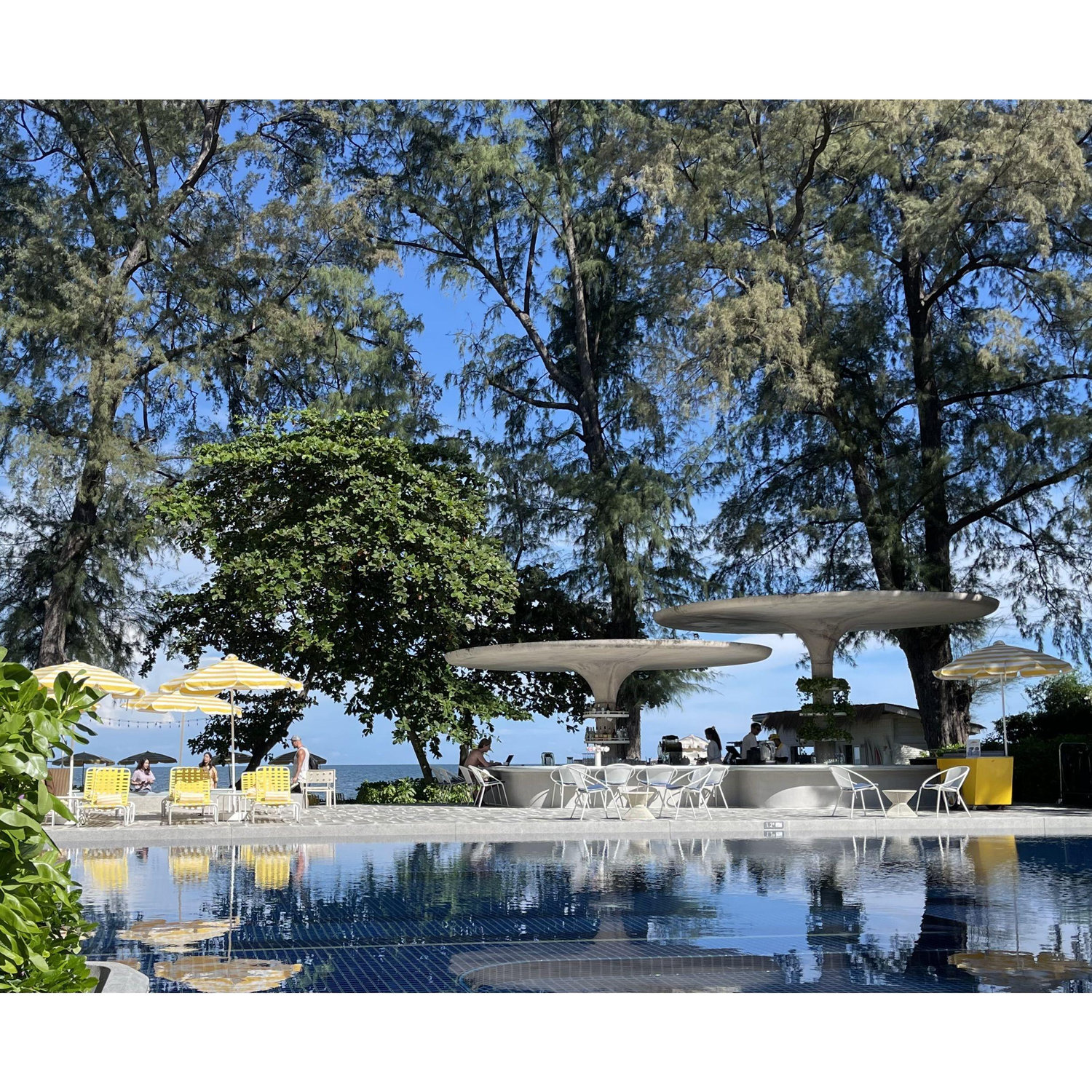 Pool area at The Standard Resort Hua Hin