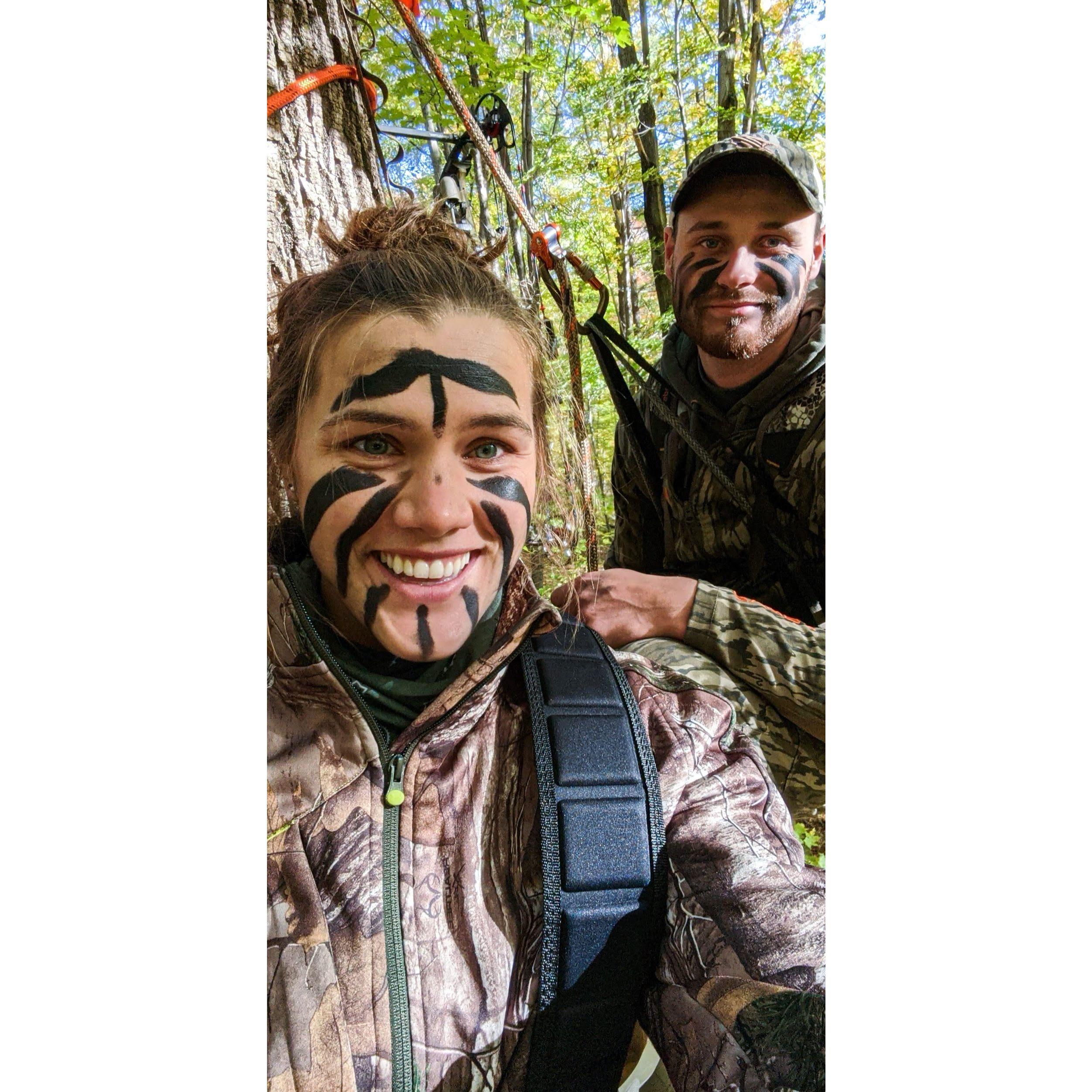 The first and only time Josh took me hunting