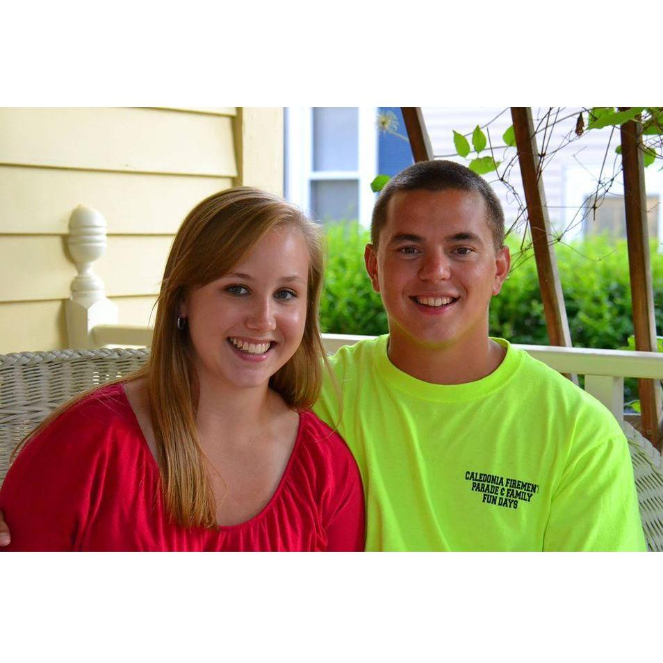 Our first photo together <3