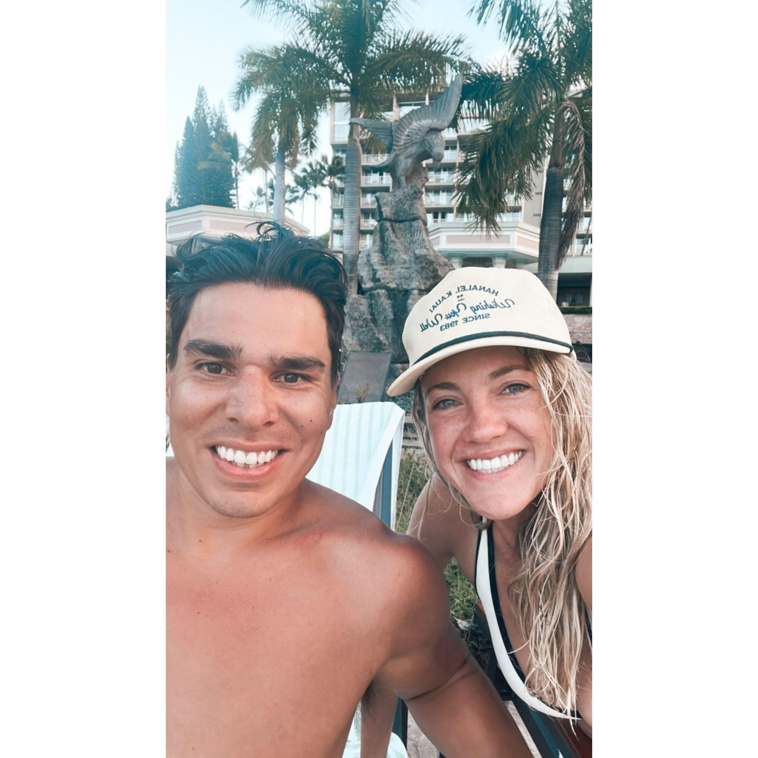 hangin' poolside in Kuaui