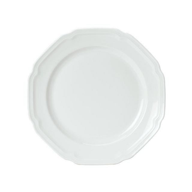 Antique White Dinner Plate