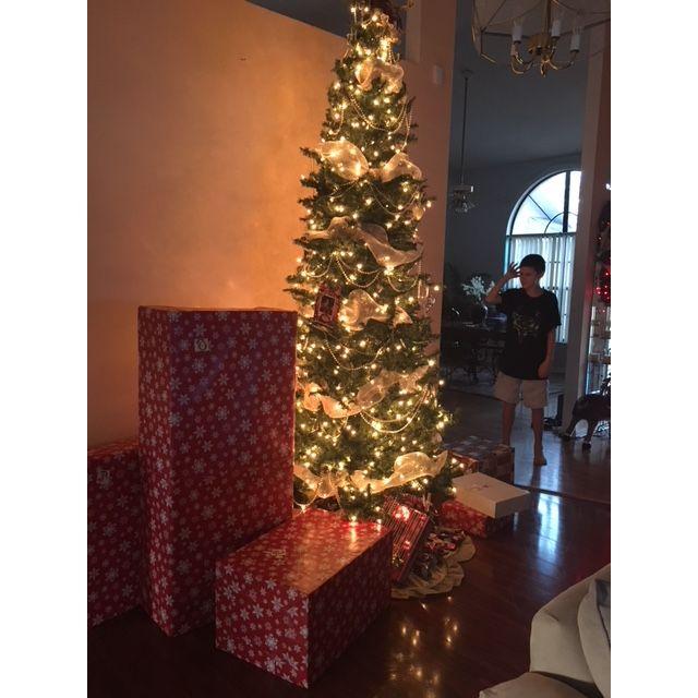 2017 - first Christmas in our home ... purchased just days before but we made it special for the boys