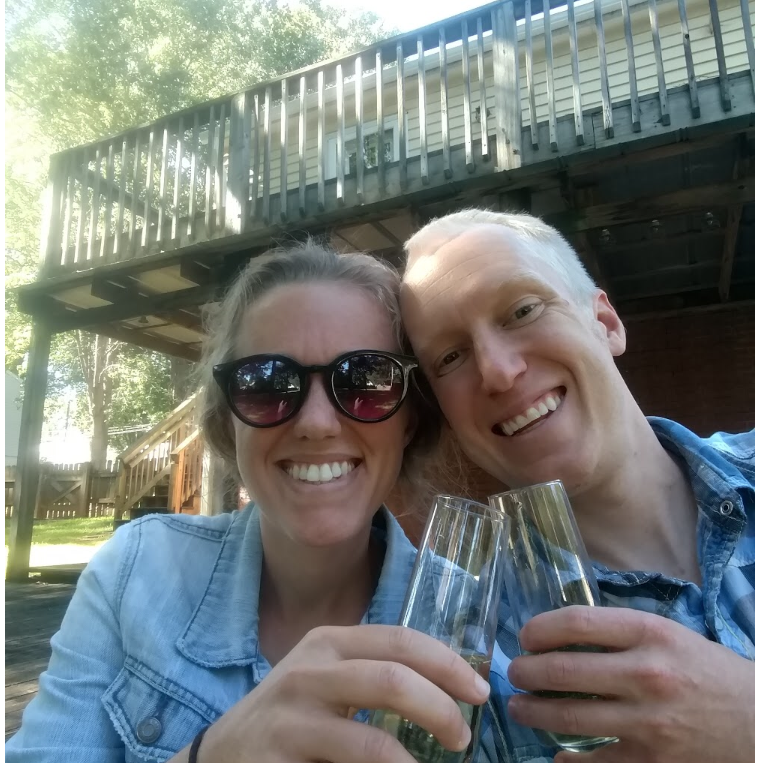 The day we closed on our house in Winston-Salem
