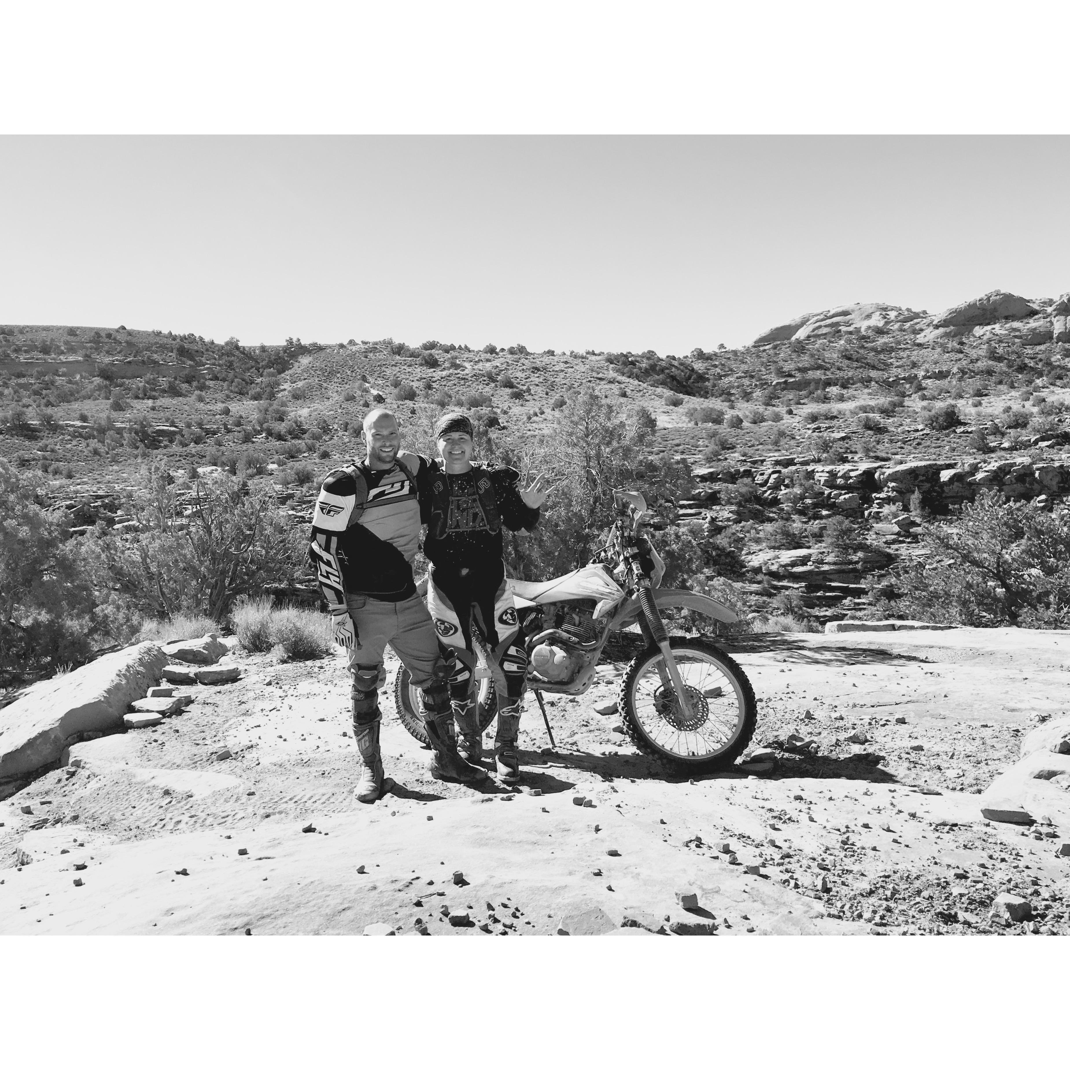 The trip I never wanted to end.  Being with you was heaven and where I felt at home. 
Moab, Utah 2017