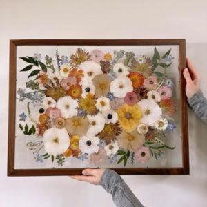 Pressed Wedding Flowers