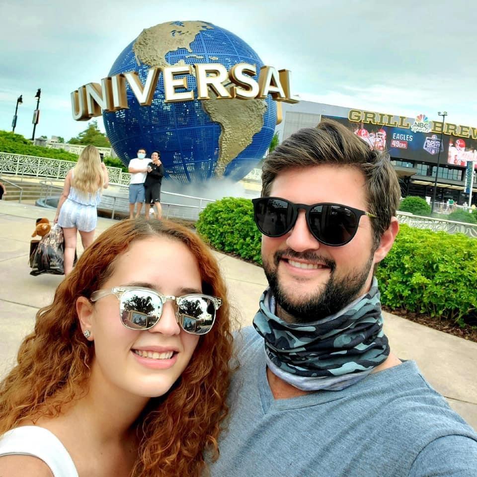 First trip to Universal Studios together