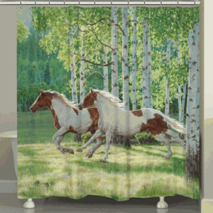 Aspen Run Shower Curtain
