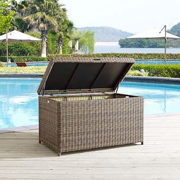 Bradenton Outdoor Wicker Storage