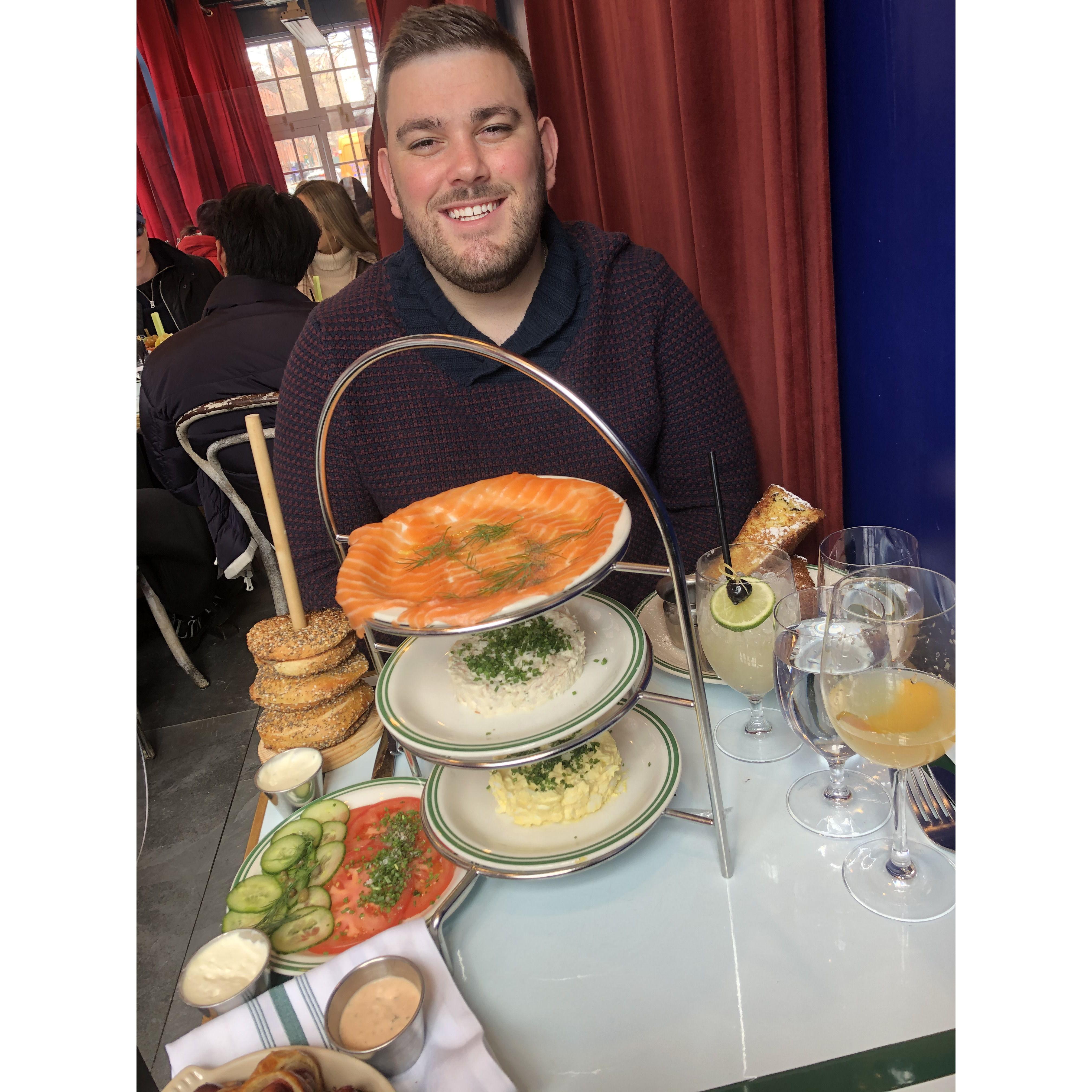 First Valentine's Day at Sadelle's