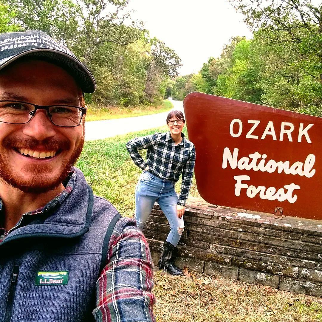 Exploring the Ozark National Forest in Arkansas, Oct 2021