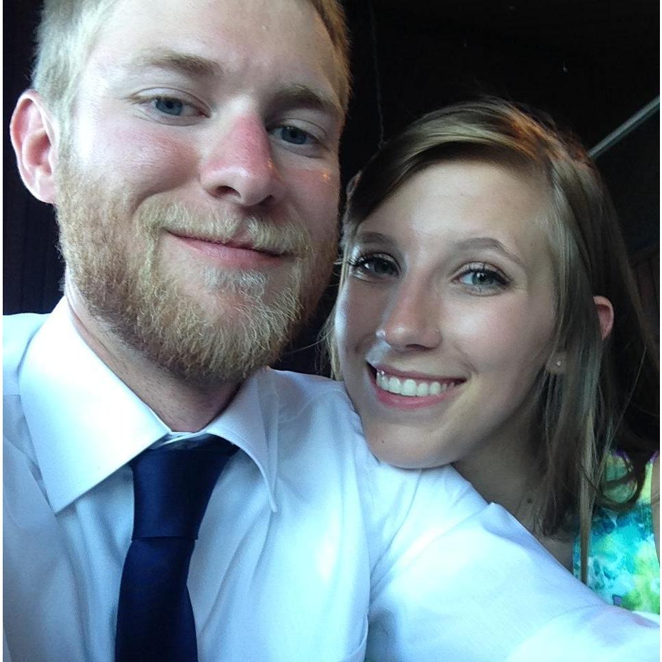At Andrew's sister's wedding-- July 2015