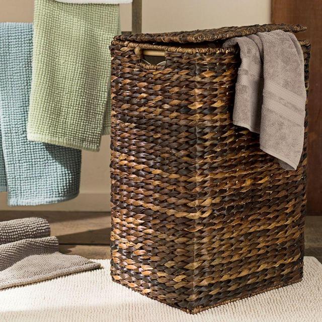 Seagrass Handcrafted Square Hamper, Raleigh
