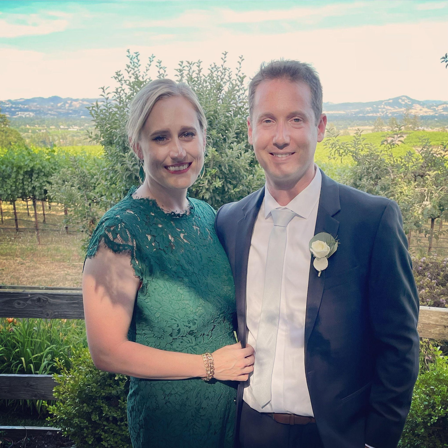 Sean's sister's wedding