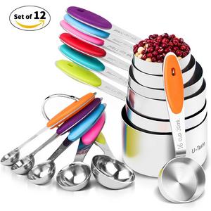 12 Piece Measuring Cups and Spoons Set