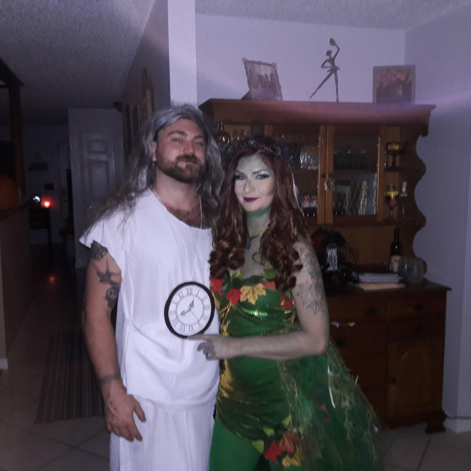 Mother Earth and Father Time.