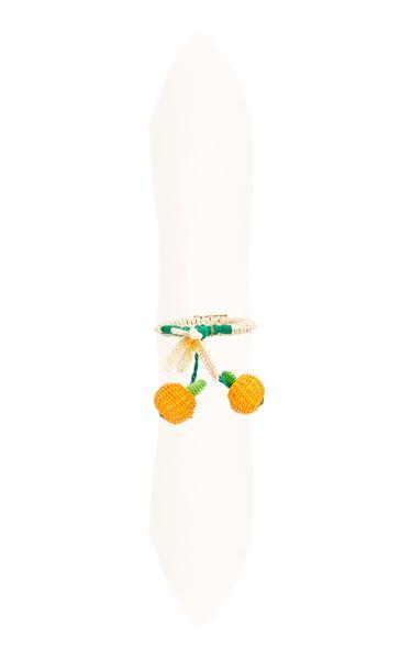 Wild Orange Napkin Ring, Set of 4