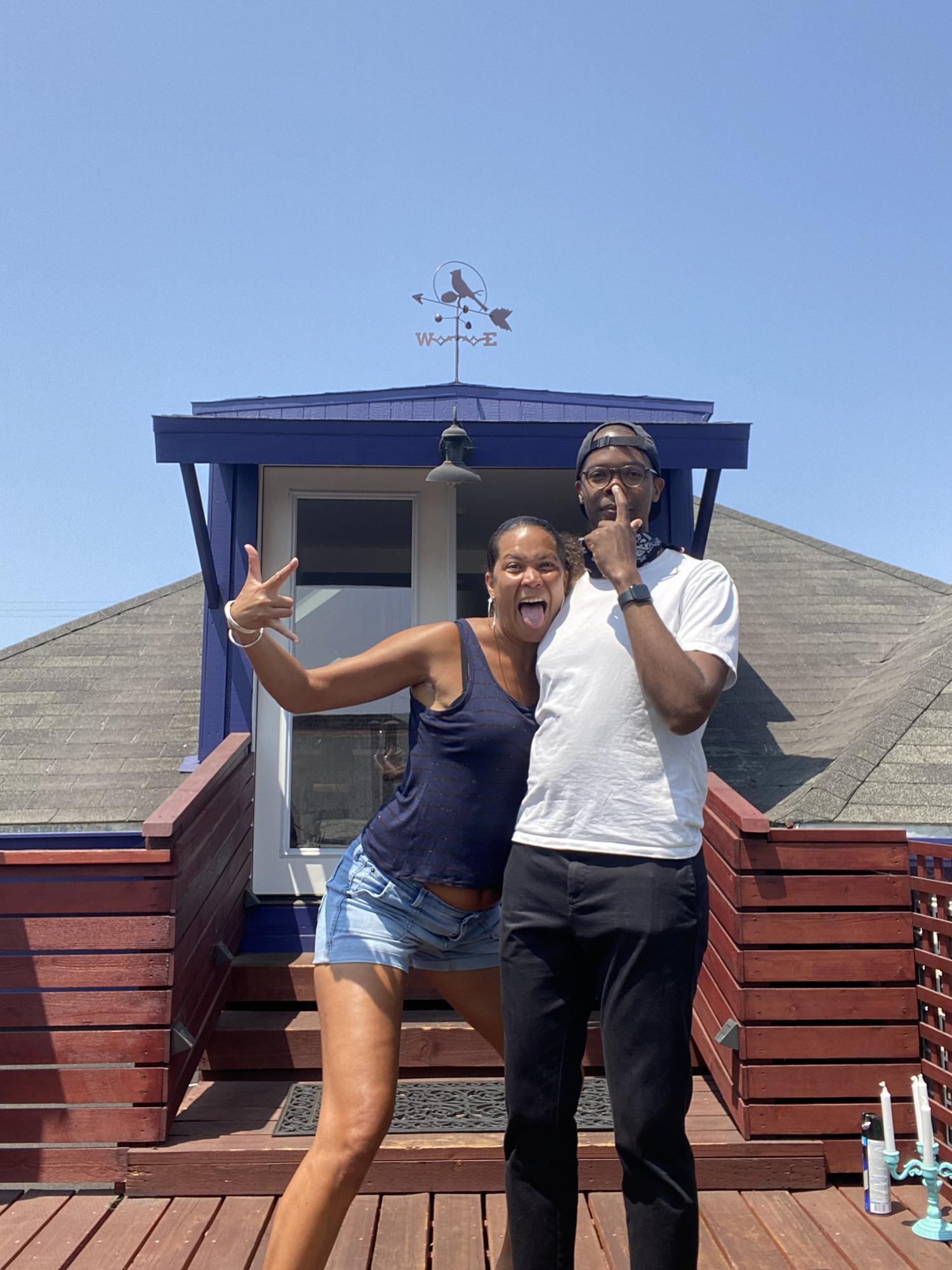 We lived and worked in an Oakland attic in summer 2020 and didn't go crazy at all