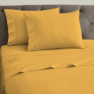 Viers Cotton Sateen 4-Piece Sheet Set
