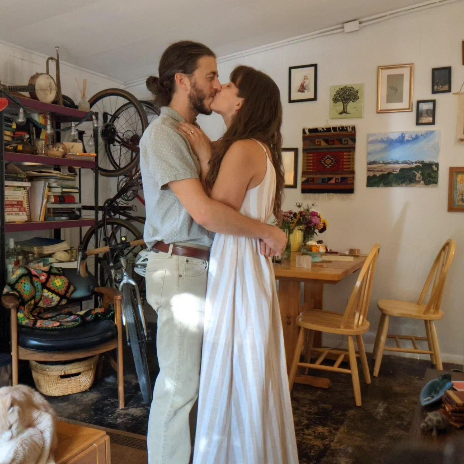 Our living room wedding
