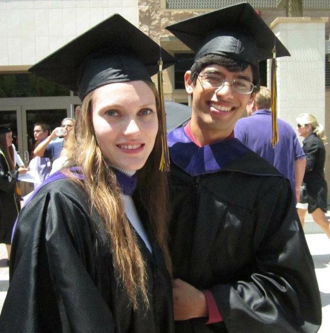 Graduation from California Lutheran University in 2012!
