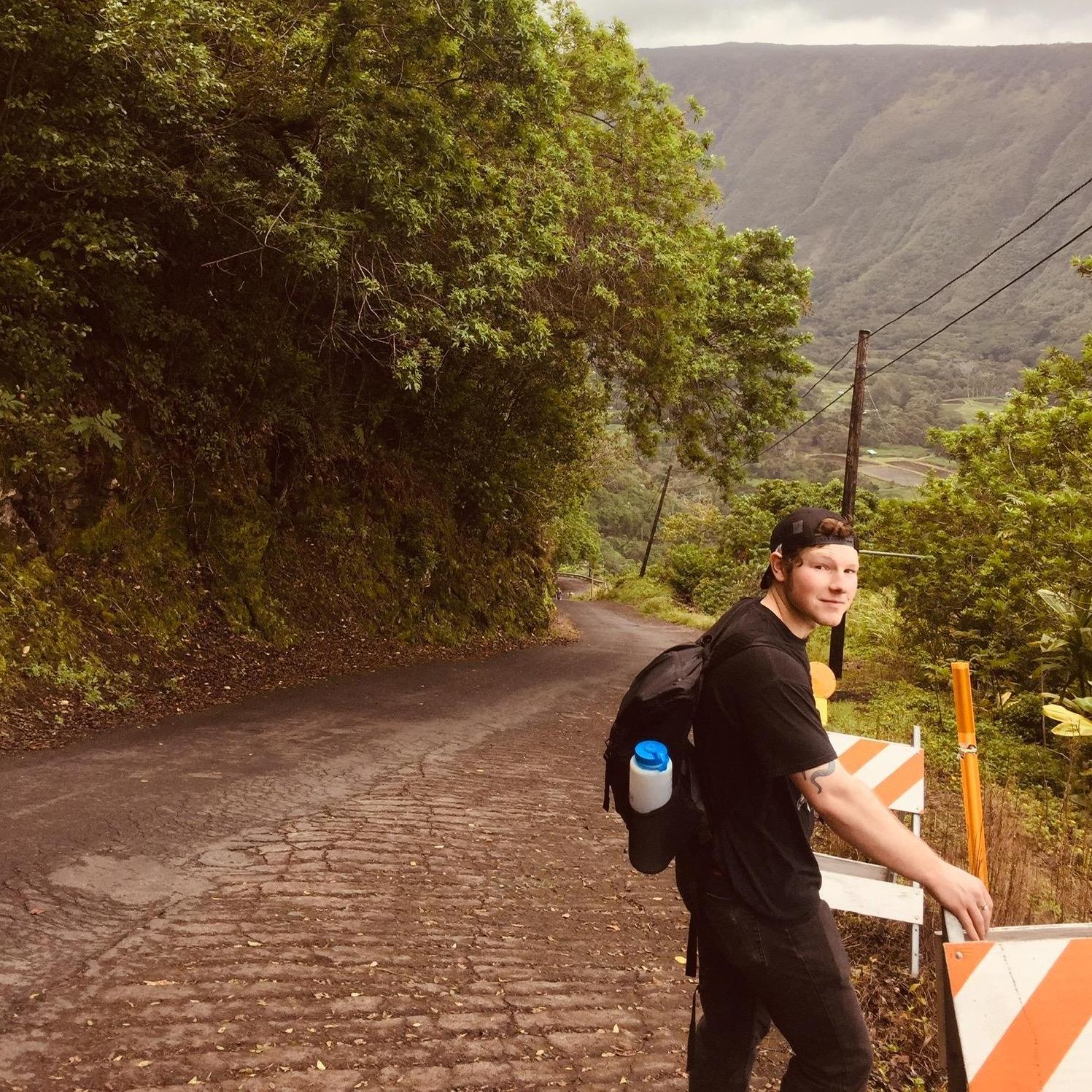 Hiking to the Emerald Cliffs in Hawai'i