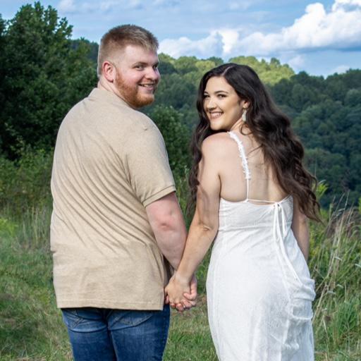 Summer engagement photos with Appalachian Creative (2022).