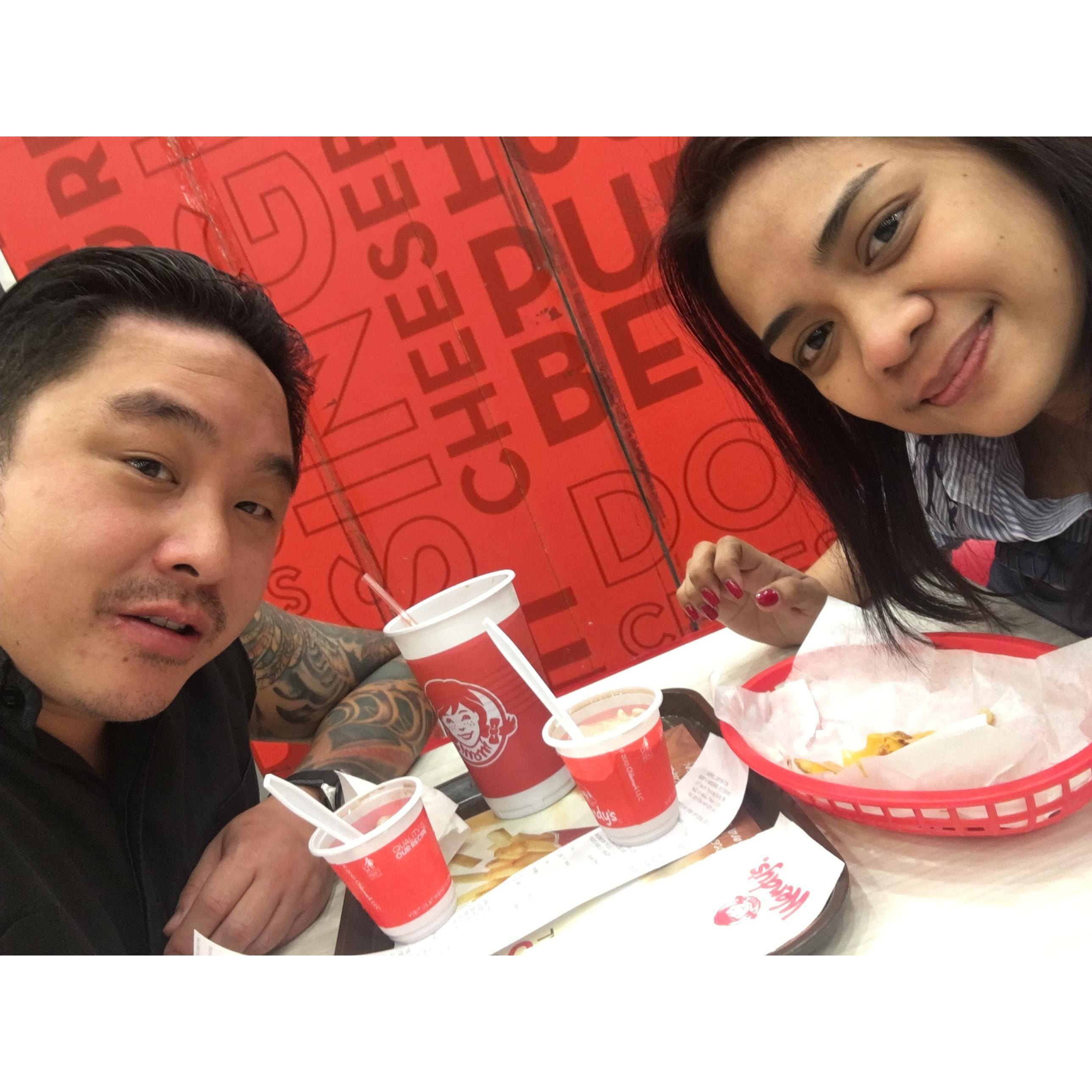 Fries and Frosty