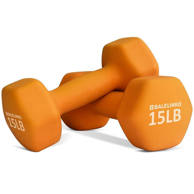 Balelinko Home Gym Equipment Workouts Strength Training Weight Loss Pilates Weights Yoga Sets Weights for Women, Men, Seniors and Youth
