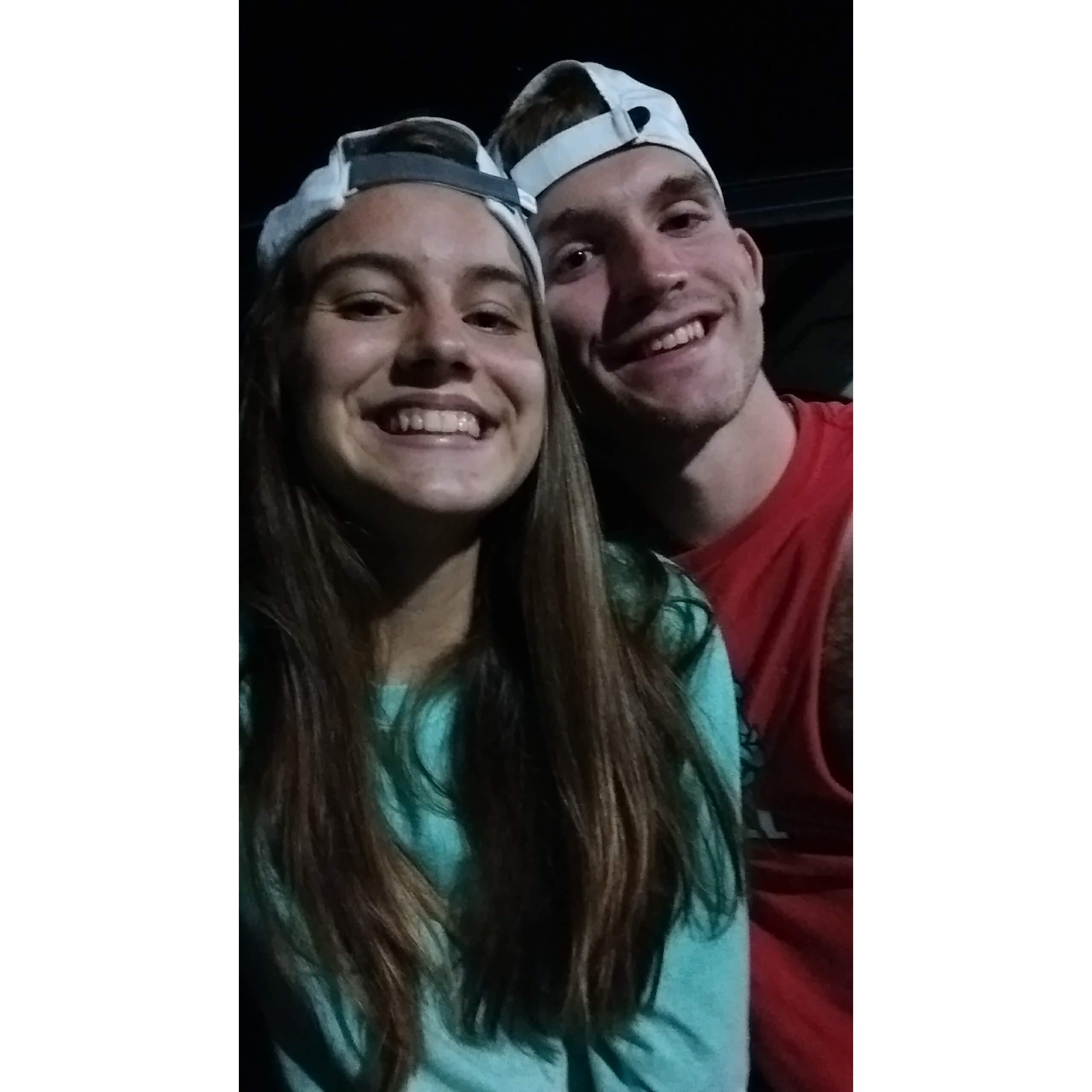 The night we first said "I love you"