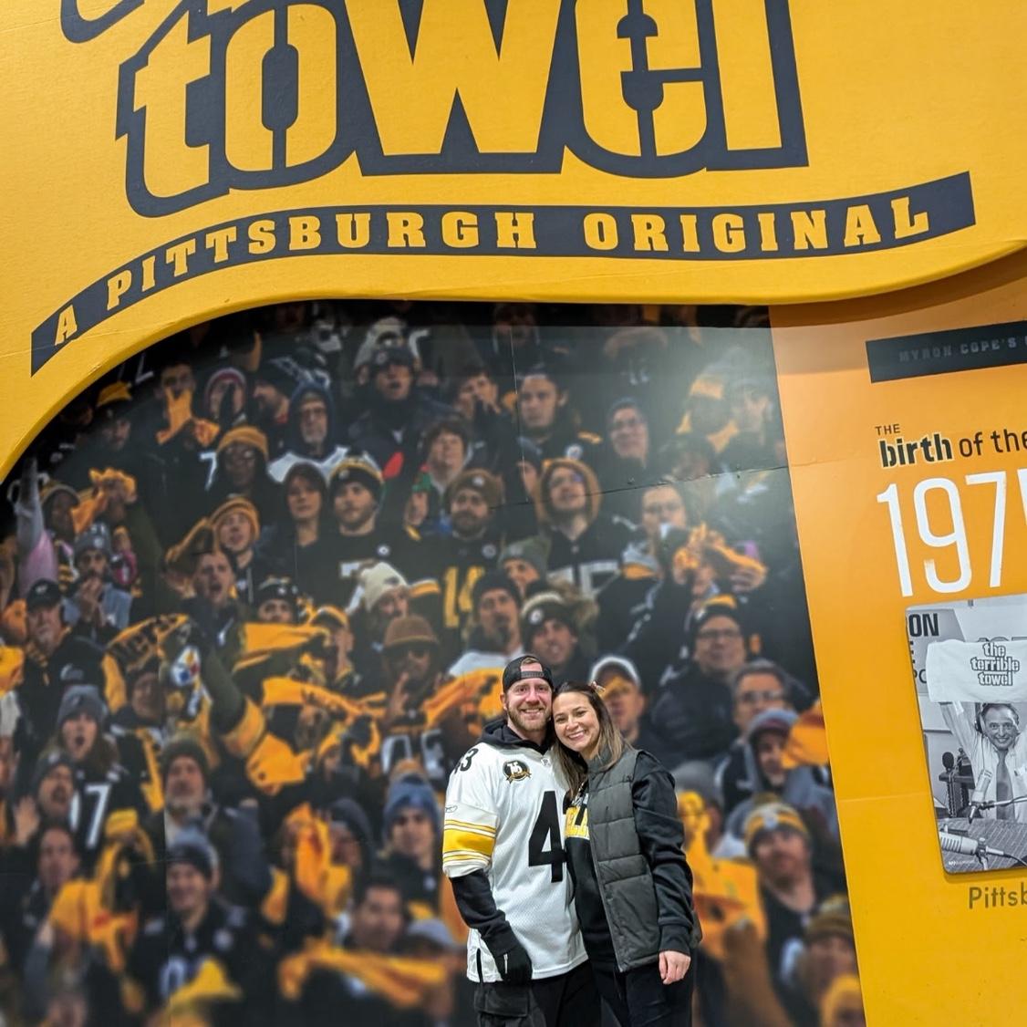 our first Steelers game! 1.4.26